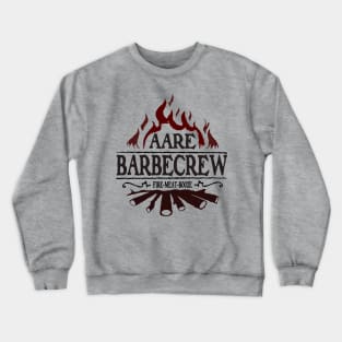 Barbecrew White Crewneck Sweatshirt